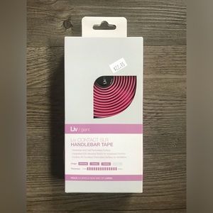NIB Giant / Liv Bicycle Handlebar Tape - White w/ Pink Accents